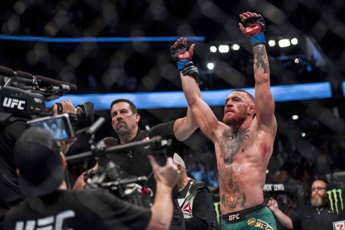 Conor McGregor Declares Nate Diaz Must Fight Him At Lightweight 1 USATSI 9494133 168382968 lowres