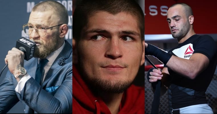 Khabib Reacts To Conor McGregor vs. Eddie Alvarez Announcement