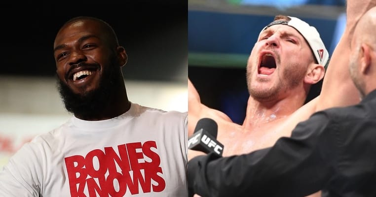 Jon Jones Says He Would Be “Challenge Of A Lifetime” For Stipe Miocic