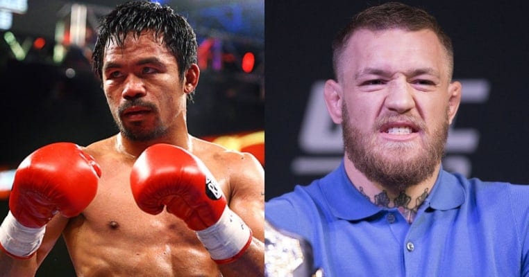 Manny Pacquiao Says He’ll Fight Conor McGregor, But Not In MMA