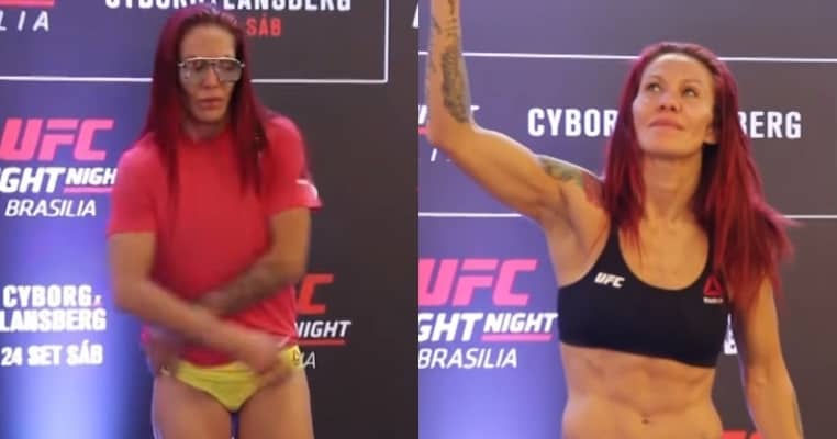 UFC Fight Night 95 Weigh-Ins: Cyborg Makes Weight