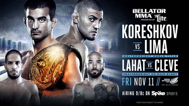 Andrey Koreshkov vs. Douglas Lima To Headline Bellator’s Event In Israel