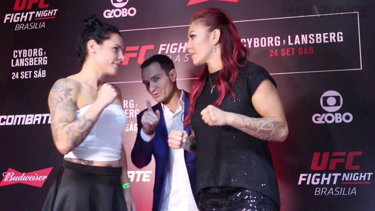 Cyborg's Opponent Won't Fight Her If She Misses Weight 1 Cyborgvs.Lansberg