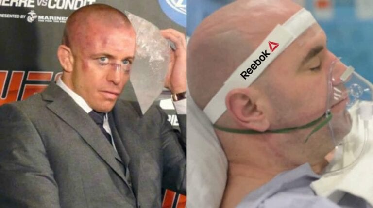 Georges St-Pierre Involved In Fight With Reebok
