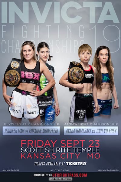 Invicta FC 19 Weigh-In Results