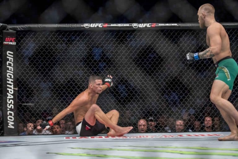 Quote: Nate Diaz Fell On Purpose To ‘Dupe’ Conor McGregor