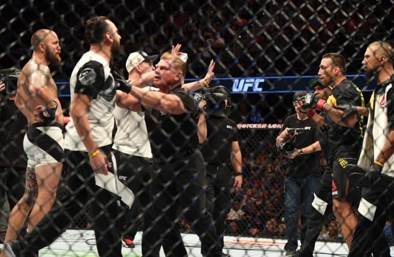 Video: Fabricio Werdum Front Kicks Edmond Tarverdyan At UFC 203