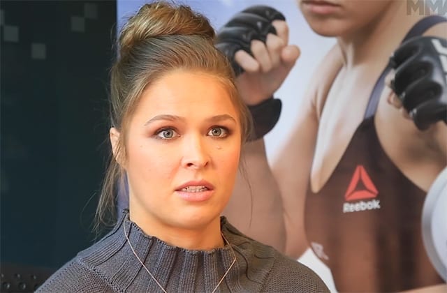 Report: Ronda Rousey’s UFC 207 Agreement Allows Her To Skip MMA Media