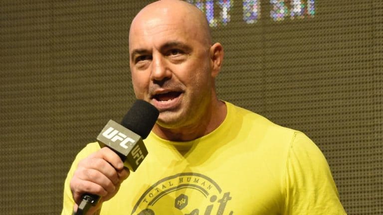 Video: Watch Joe Rogan Freak Out To Daniel Cormier’s Historic KO