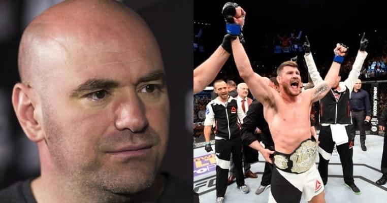 Dana White Responds To Michael Bisping vs. GSP Rumour