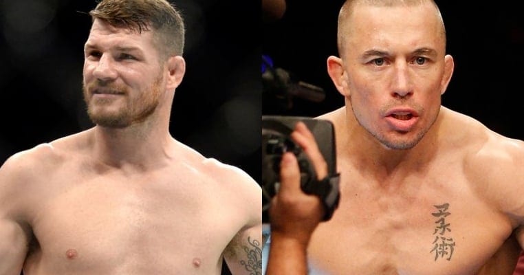 Michael Bisping: I’d Beat Georges St. Pierre