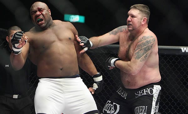 10 Real-Life Giant vs. Giant Fights In MMA 10 Bob Sapp Nortje