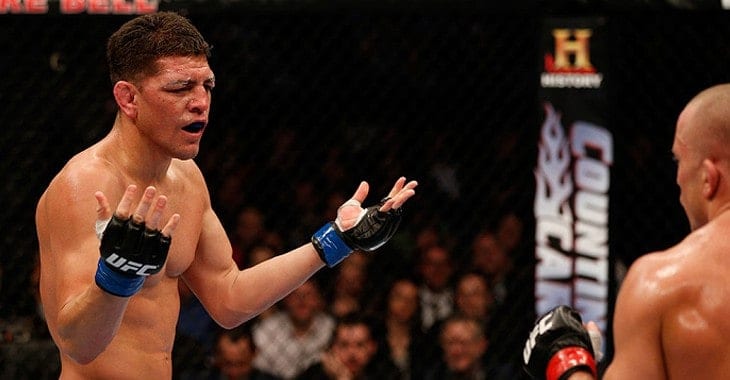 Nick Diaz Georges St Pierre1