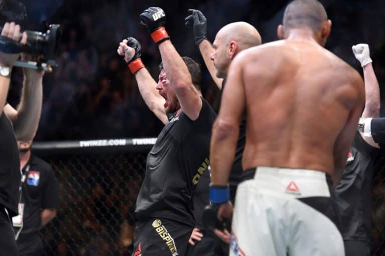 Michael Bisping Survives Two Knockdowns To Retain Title Against Dan Henderson