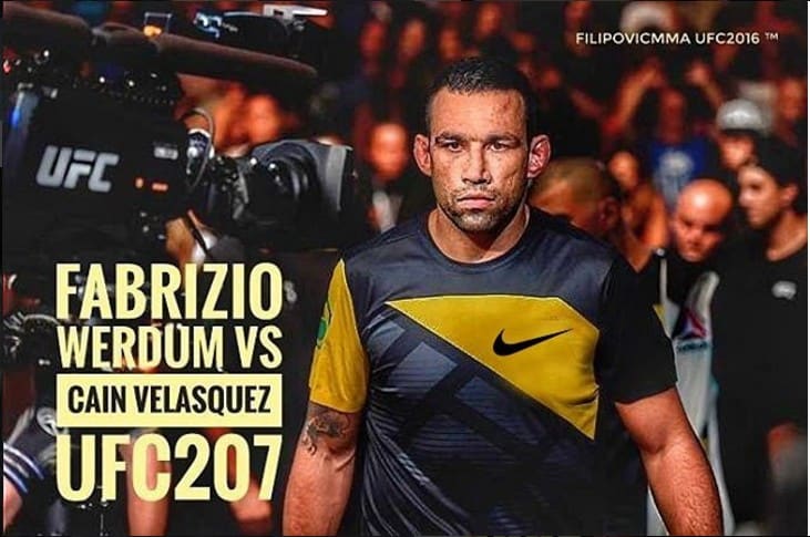 Fabricio Werdum, Instagram