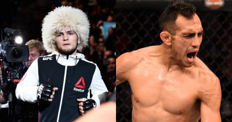 Khabib Challenges Tony Ferguson To March Title Fight