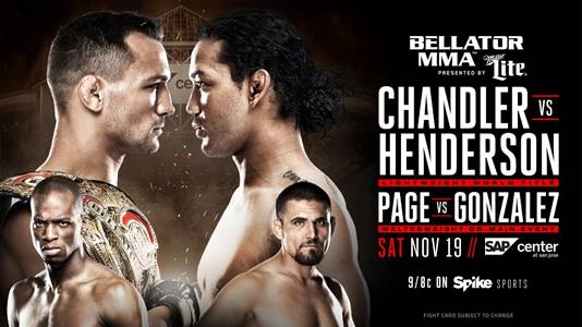 Bellator 165 Weigh-In Results 1 Bellator 165