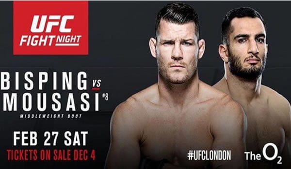 Bisping Mousasi Poster