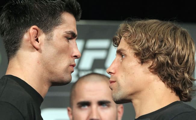 10 Canceled Fights That Altered The Course Of MMA History 10 Cruz Faber Staredown