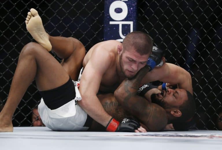Khabib Nurmagomedov vs. Michael Johnson Video Highlights