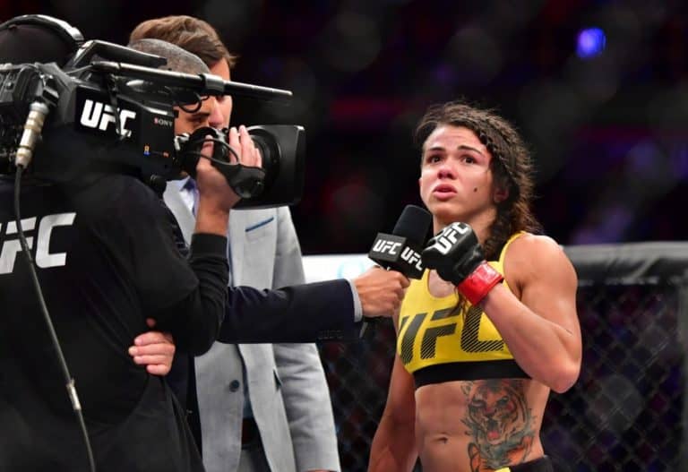 Claudia Gadelha Dominates Cortney Casey, Avoids Illegal Kick Penalty