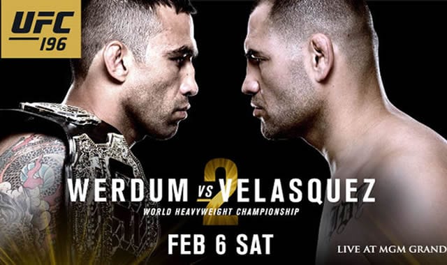 10 Canceled Fights That Altered The Course Of MMA History 9 Werdum Velasquez II Poster