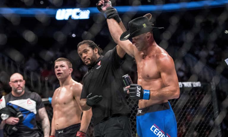 Video: Watch Donald Cerrone’s Devastating Combo On Rick Story Again