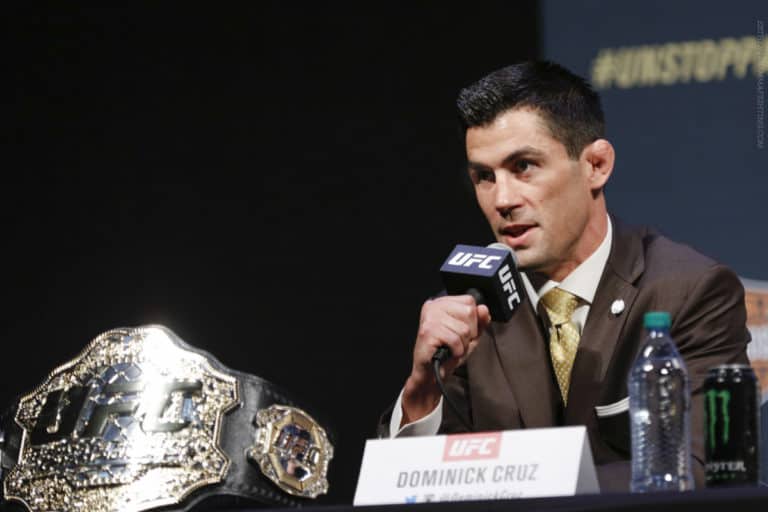 Dominick Cruz Ready To Step In If Garbrandt Or Dillashaw Gets Hurt