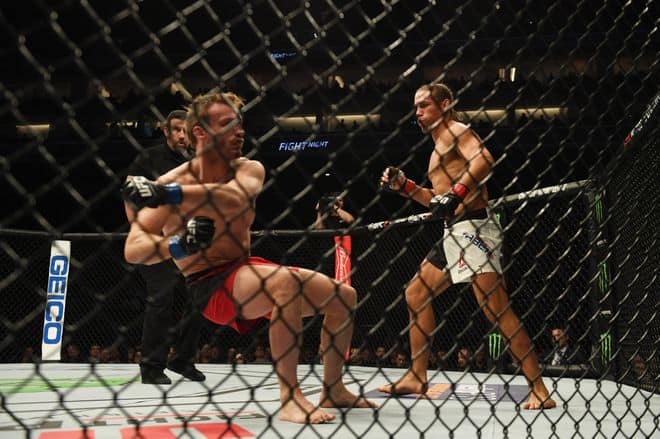 WATCH: Urijah Faber Manhandles Brad Pickett In Retirement Fight