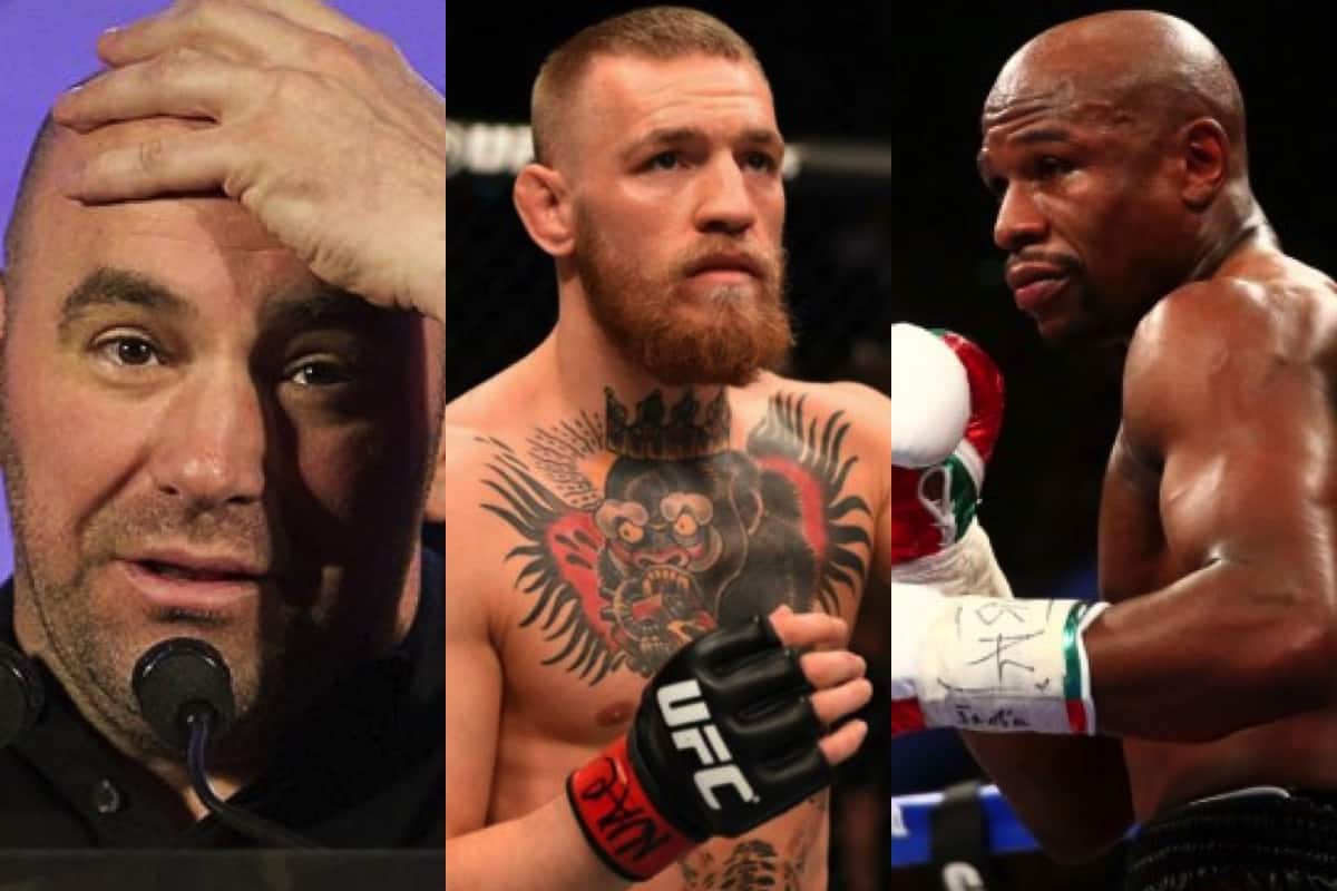 Dana White & Floyd Mayweather React To Conor McGregor Fight Rumors 1 Dana White Conor McGregor Floyd Mayweather Jr.