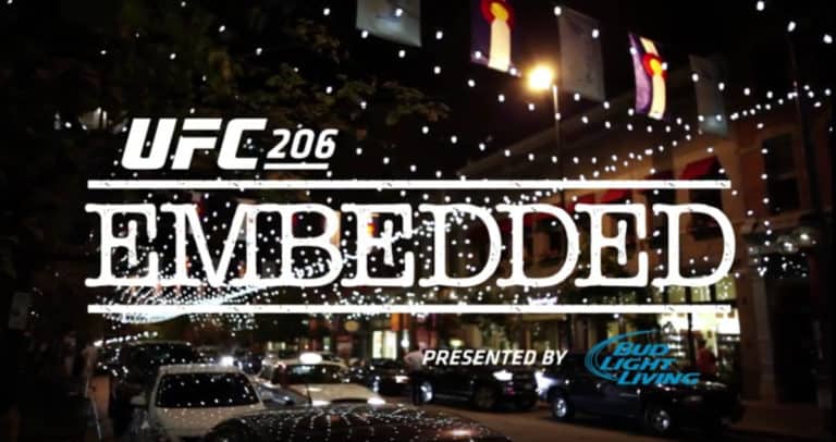 UFC 206 Embedded Episode 3