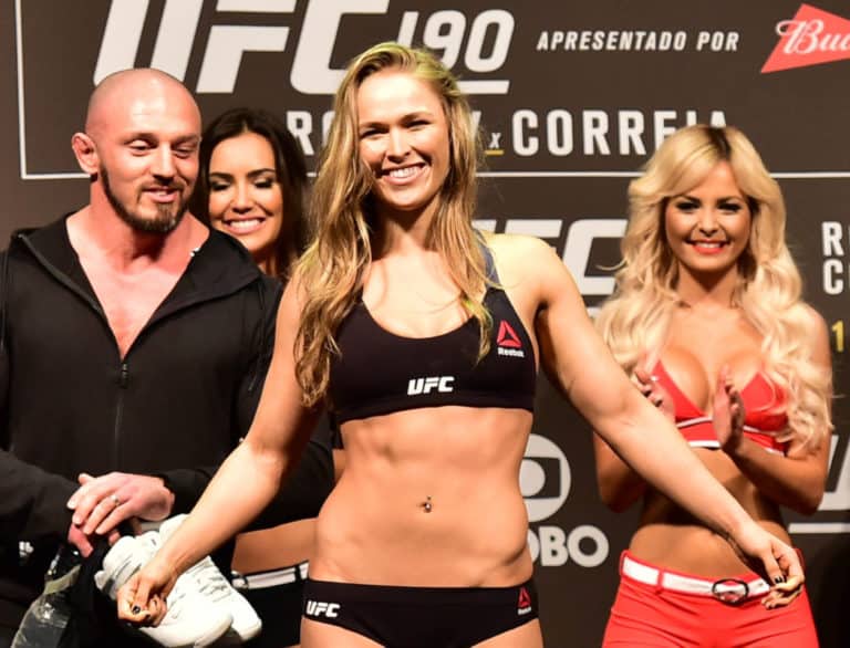 Pic: Ronda Rousey Is Ripped Heading Into UFC 207