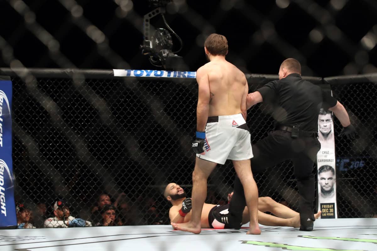 Watch: Lando Vannata KOs John Makdessi With Ridiculous Spinning Wheel Kick 1 USATSI 9737839 168382968 lowres