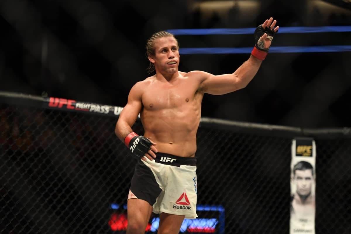 Urijah Faber Receives