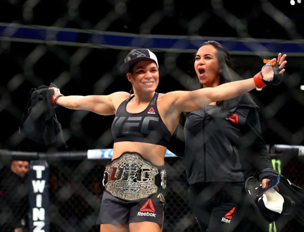 Amanda Nunes: Ronda Rousey Will Retire For Sure, She Can't Take Hits 2 Mandatory Credit: Mark J. Rebilas for USA TODAY Sports
