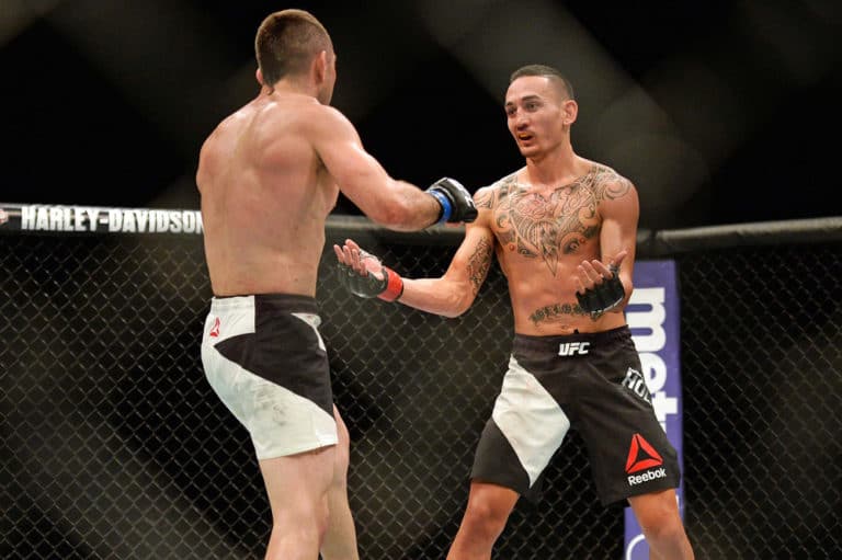 Pic: Max Holloway Is Too Injured To Fight At UFC 208