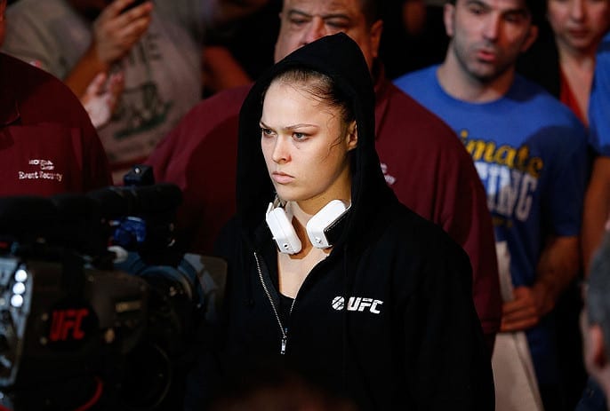 Watch: Ronda Rousey Avoids Fans, Media In Vegas