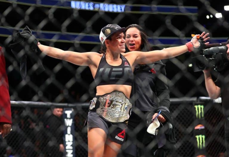 Amanda Nunes Batters Raquel Pennington To Retain UFC Title