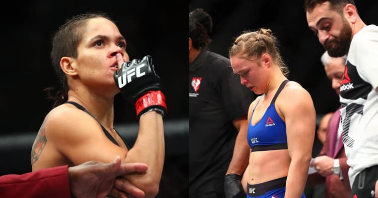 Amanda Nunes Explains Why She Watches Rousey KO Everyday