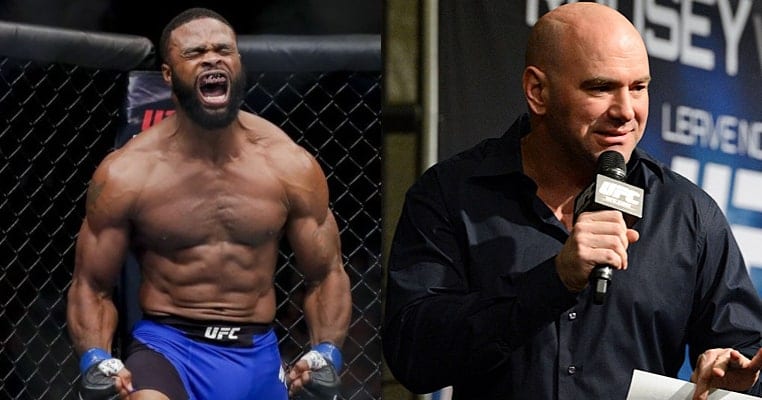 Tyron Woodley Says The UFC Has Contacted Him About Racism Comments