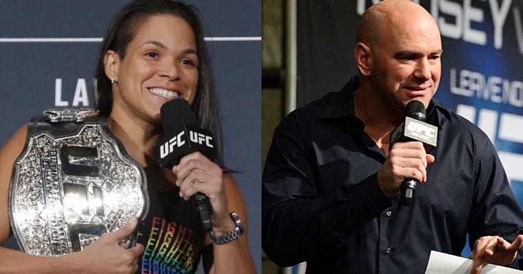 Dana White Shuts Down Amanda Nunes’ Plan For Two Belts