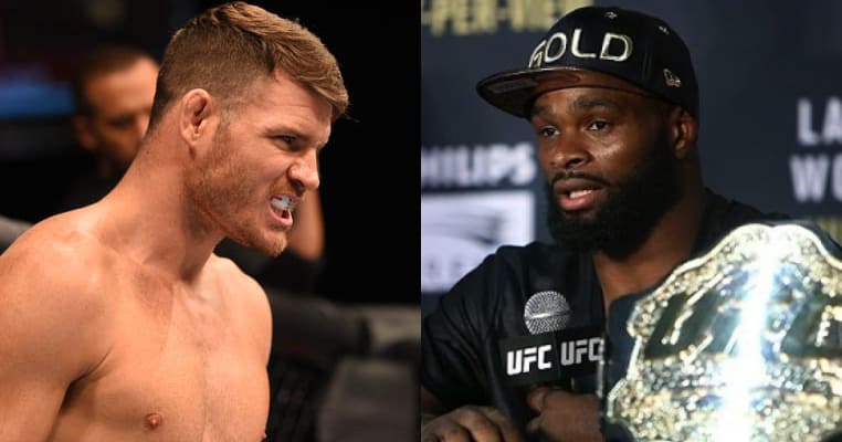 Michael Bisping & Tyron Woodley Agree To Catchweight Bout