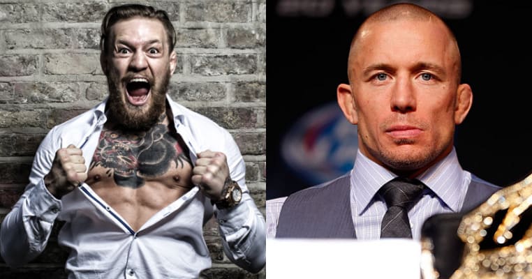 Conor McGregor Blasts ‘Fake’ Georges St-Pierre