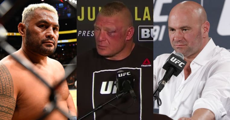 Mark Hunt Sues UFC, Dana White, & Brock Lesnar