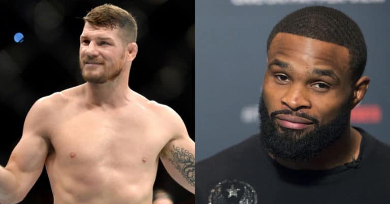 Michael Bisping & Tyron Woodley Exchange Barbs On Radio Show