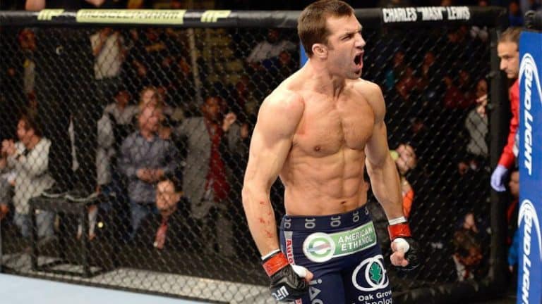 Luke Rockhold Rips ‘Joke’ Georges St-Pierre For Accepting Michael Bisping Fight