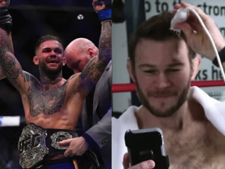 Video: Forrest Griffin Shaves Head After Losing UFC 207 Bet