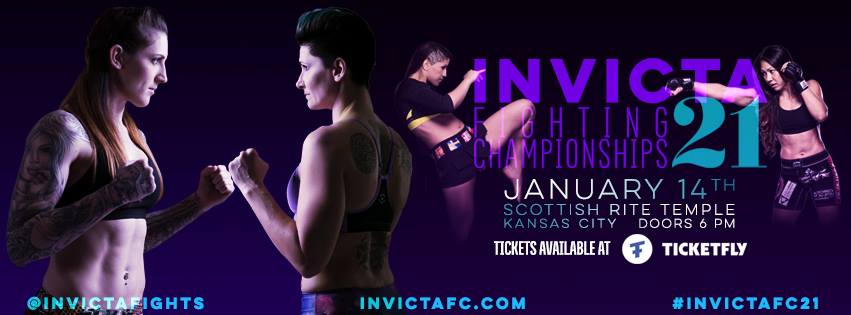 Invicta FC 21 Weigh-In Results 1 Invicta21Poster