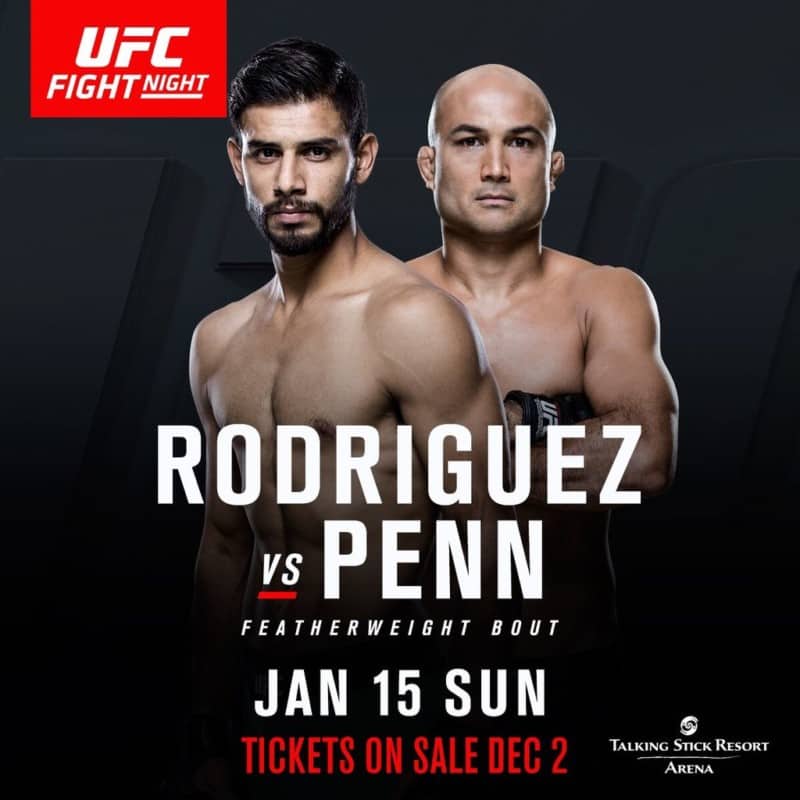 Five Reasons BJ Penn Should Stay Retired 4 UFC_Phoenix Penn Rodriguez