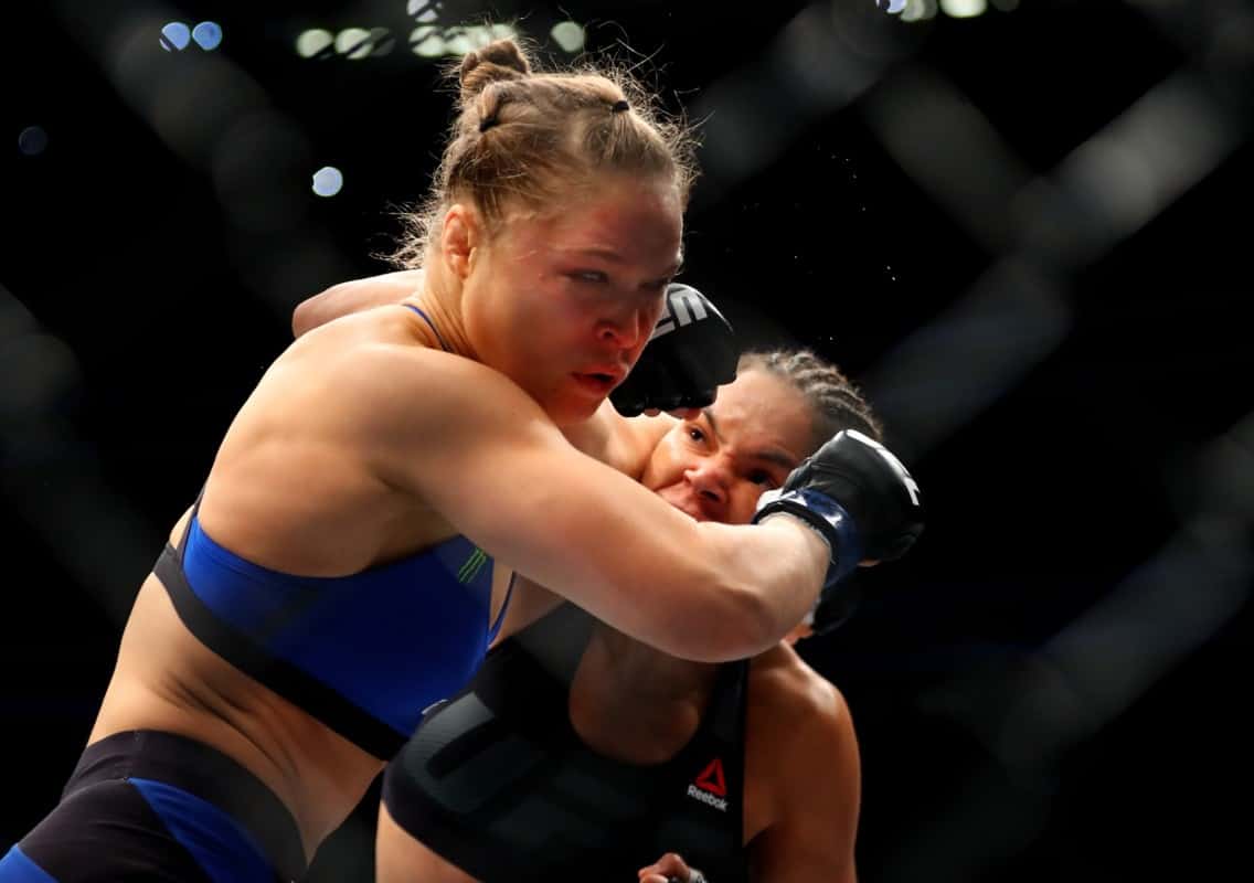 Former UFC women's bantamweight champion Ronda Rousey has suffered...